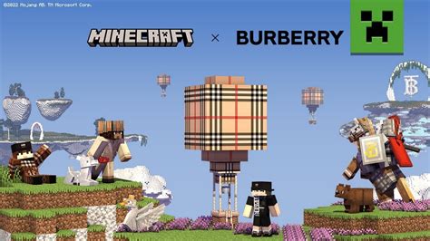 burberry capsule collection|burberry x minecraft download.